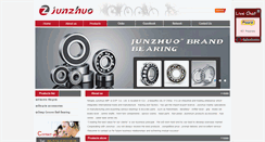 Desktop Screenshot of nbjunzhuo.com